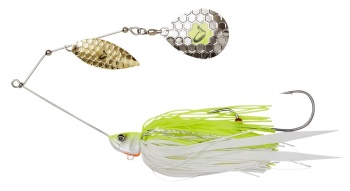SPINNERBAIT SAVAGE GEAR DA BUSH 14CM/21G SINKING YELLOW WHITE SILVER