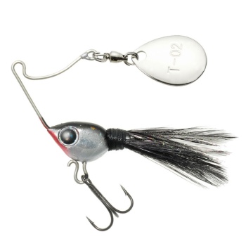 SPINNERBAIT TIEMCO NECROMANCER 6.5GR 45MM 03 HOLO SILVER BLACK