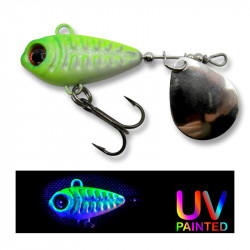 SPINNERTAIL BERTI SKELETONIK PRO WHITE CHARTREUSE 24G