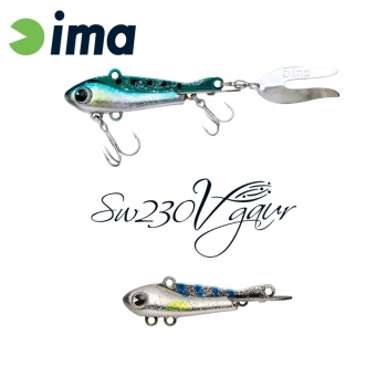 SPINNERTAIL IMA SW230V GAUR 64MM 23GR 004 PLATINUM RUSH