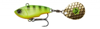 SPINNERTAIL SAVAGE GEAR FAT TAIL 8CM/24G SINKING FIRETIGER - Img 2