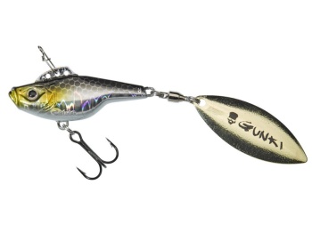 SPINNERTAIL SENSAS GUNKI JIGER 42 4.2CM / 16.1G BLACK ALIVE