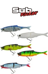 SWIMBAIT BIWAASUB KICKER 7 18CM 45GR 02 PEARL WHITE