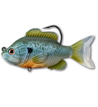 SWIMBAIT LIVE TARGET SUNFISH 9CM/14G NATURAL/BLUE PUMPKINSEED