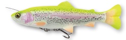 SWIMBAIT SAVAGE GEAR 4D LINE THRU PULSETAIL TROUT 16CM / 51G LEMON TROUT