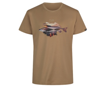 TRICOU DAIWA D-VEC T-SHIRT PIKE SAND MAR.L