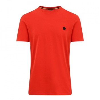 TRICOU GURU SEMI LOGO TEE RED MAR.L