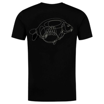 TRICOU KORDA ONE LINER TEE BLACK MAR.M
