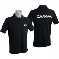 TRICOU POLO DAIWA NEGRU MARIME 2XL