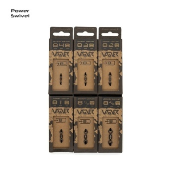 VARTEJE VAGNER POWER SWIVEL 8BUC/PAC NO 2/0, 300KG - Img 2