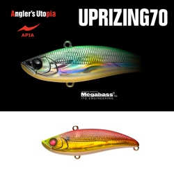 VOBLER APIA UPRIZING 70HW 18GR 70MM 01 RED GOLD KONOSHIRO