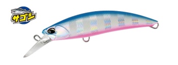 VOBLER DUO ROUGH TRAIL BLAZIN 70 7.0CM 20GR ANAZ173 SAGOSHI BLUE PINK ZEBRA