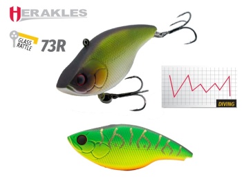VOBLER HERAKLES BLAZE RATTLE 73R S 7.3cm 17gr Firetiger