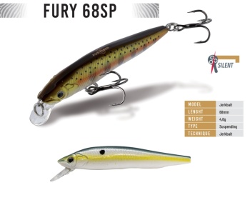 VOBLER HERAKLES FURY 68SP 6.8cm 4.8gr Pearl OCB
