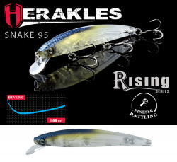 VOBLER HERAKLES SNAKE 95SP 9.5cm 9gr Alburno Ghost