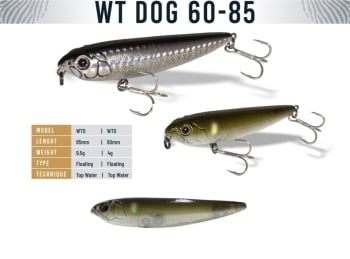 VOBLER HERAKLES WT-DOG 60 6cm 4gr Japan Ayu
