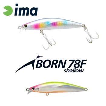 VOBLER IMA IBORN 78F SHALLOW 78MM 8.5GR 012 CREAMY CHART