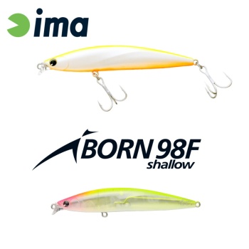 VOBLER IMA IBORN 98F SHALLOW 98MM 13GR 009 BUNS MASTER