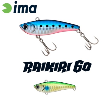 VOBLER IMA RAIKIRI VIBRATION 60 60MM 11GR 011 GOLD MULLET
