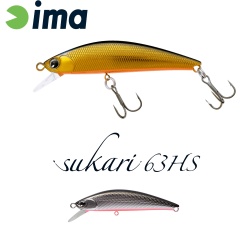 VOBLER IMA SUKARI 63HS 63MM 8GR 006 SILVER BACK