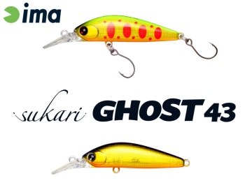 VOBLER IMA SUKARI GHOST 43SU 43mm 2.4gr 002 Gold Black