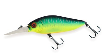 VOBLER MEGABASS DIVING FLAPSLAP 77mm 10.5gr MAT TIGER