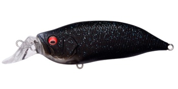 VOBLER MEGABASS IXI SHAD TYPE-R 57mm 7.0gr BLACK HOLE