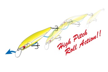 VOBLER MEGABASS X-NANAHAN 75mm 7gr MAT TIGER - Img 4