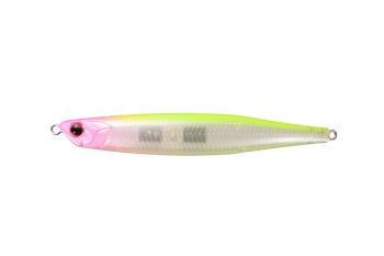 VOBLER OSP BENT MINNOW 76F 76mm 4.3gr P74 Pink Head/Chartreuse
