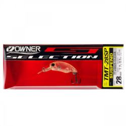 VOBLER OWNER BITE MARKER 28MM 1.7GR 25 CLEAR GOLD BERRY EYE 5224 TMT-28SP