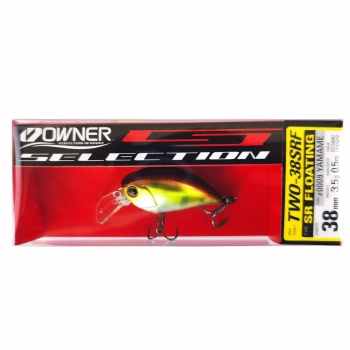VOBLER OWNER SHALLOW RUNNER 5227 TWO-38SR 38MM 3.5GR 0009 YAMAME