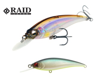 VOBLER RAID LEVEL SHAD SPRINTER 68SR 68mm 5.6gr 016 Neon Shad
