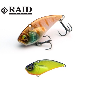 VOBLER RAID LEVEL VIB BOOST 11GR 46MM 016 NEON BACK CHART