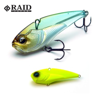 VOBLER RAID LEVEL VIB BOOST HEAVY 14GR 60MM 027 LEMON POWER