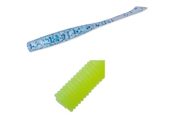 WORM MAJOR CRAFT AJI-DO ZANBY 6.3cm #003 Glow Chart