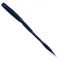WORM OWNER SHIVER TAIL 115MM 09 BLACK GRAPE