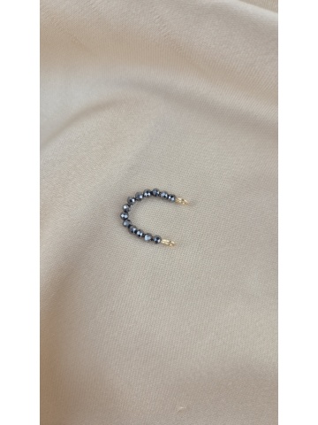Cercei Ear Cuff Terahertz Argintii