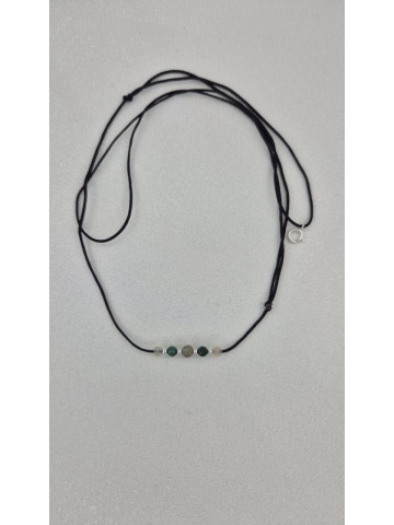 Colier Handmade Argint Gemeni