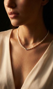 Colier Argint Perle Sophie