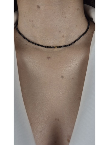 Colier Argint Placat cu Aur Spinel Dama