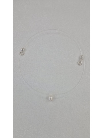 Colier Handmade Perle Naturale Argint
