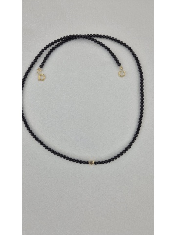 Colier Argint Placat cu Aur Spinel Dama