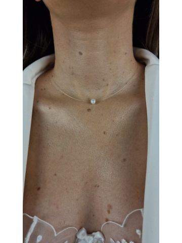 Colier Perle Naturale Argint de dama