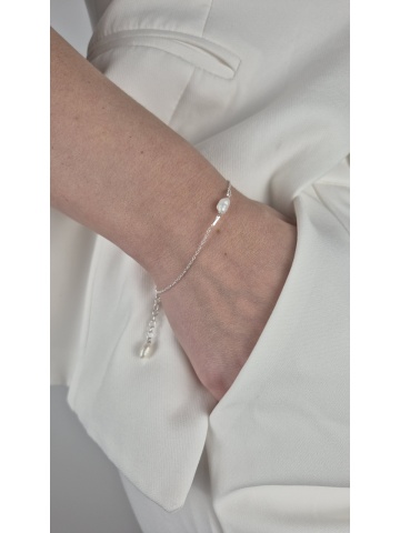 bratara Handmade Argint Perle Naturale