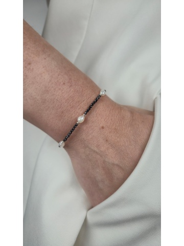 Brățară Perle Argint Cubic Zirconiu - Img 1