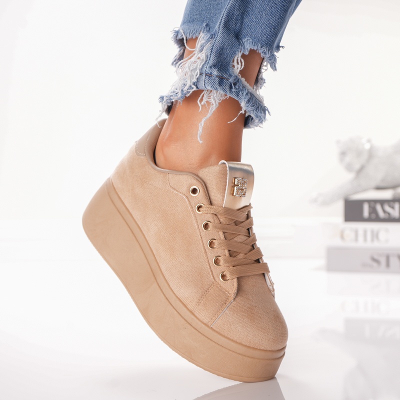 Pantofi Casual CC - H30 Beige