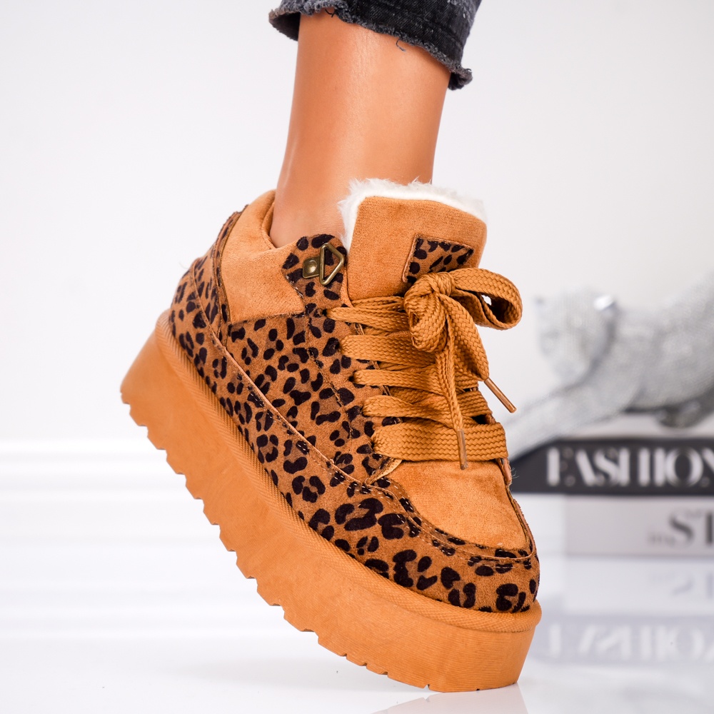 Pantofi Casual UG - 3AXJ1 Leopard