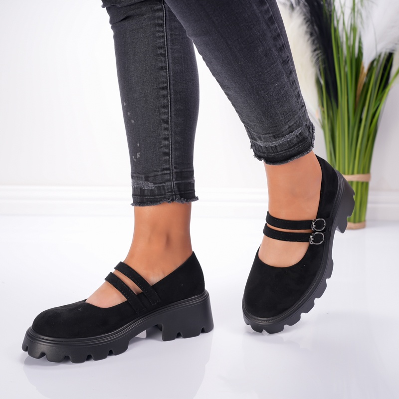 Pantofi Casual Zera - 1028 Black - 3 | YEO