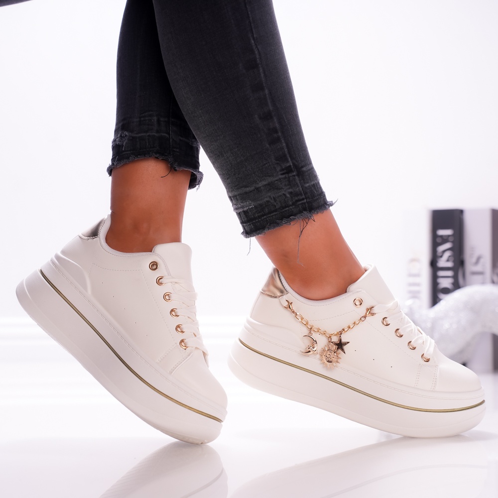 Pantofi Sport Luna - B2031 Beige Gold - 1 | YEO