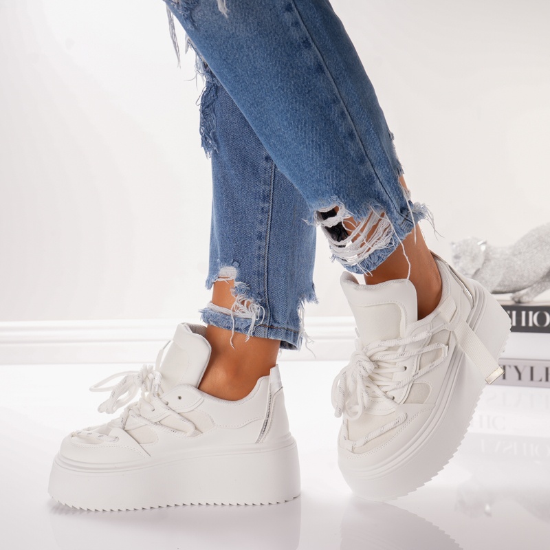 Pantofi Sport Moom - ABC-528 White - 3 | YEO